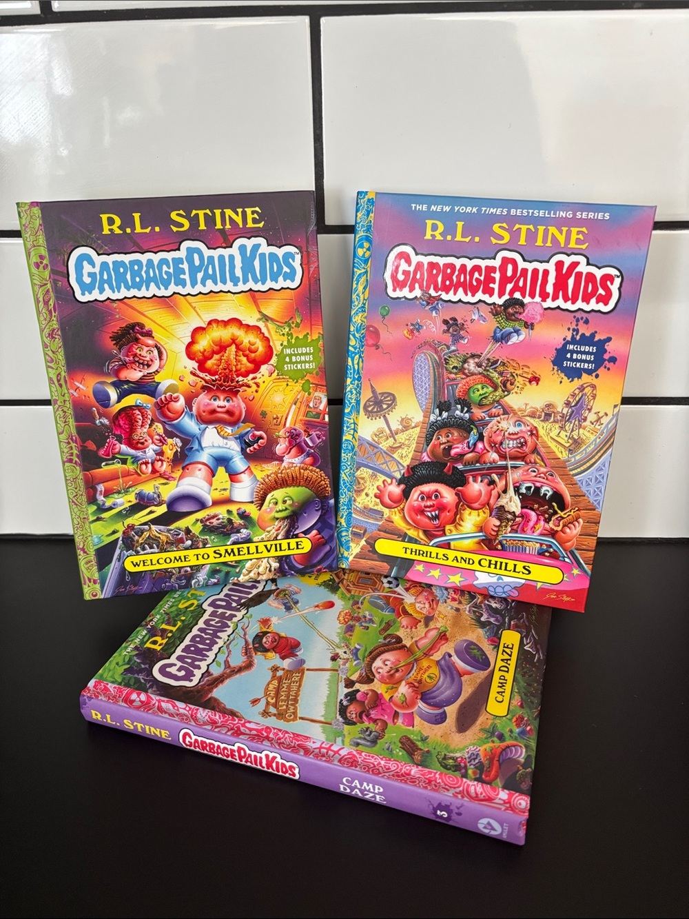 Garbage Pail Kids Complete
3-Book Hardcover Set by R.L.
Stine